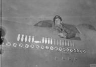 Asisbiz 41-23788 B-24D Liberator 8AF 44BG66BS D Avenger with 1Lt Robert C Peterson n Rusty the cocker spaniel 01