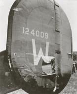 Asisbiz 41-24009 B-24D Liberator 8AF 44BG68BS W Margaret Ann tail damage over Kiel Germany Jul 1943 01