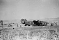 Asisbiz 41-24229 B-24D Liberator 8AF 44BG67BS P Buzzin Bear under going maintenance FRE3441