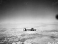 Asisbiz 42-63962 B-24D Liberator 8AF 44BG506BS GJW Princess in flight 24th Nov 1944 NA476