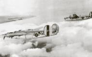Asisbiz 42-95260 B-24H Liberator 8AF 44BG68BS WQP Lili Marlene in formation 01