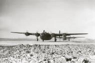 Asisbiz Consolidated B-24D Liberators 8AF 44BG line up for take off 16th Feb 1943 FRE3453