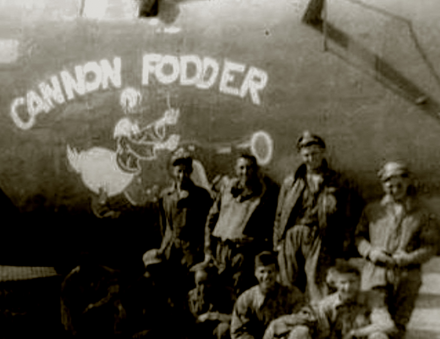 42-78102 B-24G Liberator 15AF 451BG726BS 45 Cannon Fodder crew 01