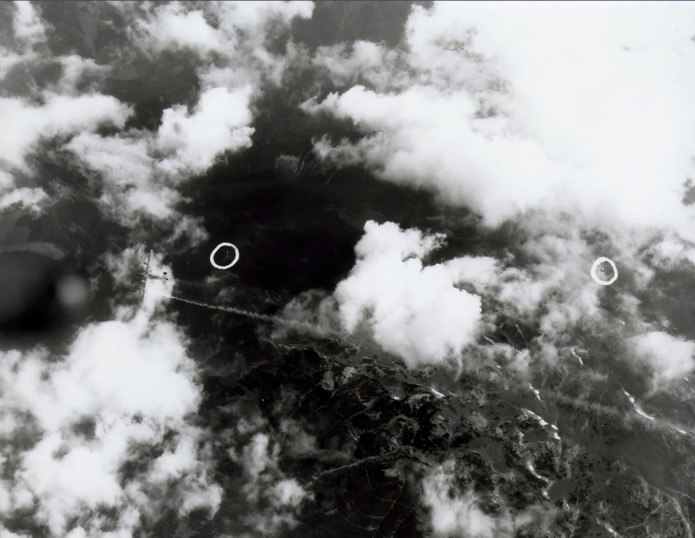 42-95379 B-24H Liberator 15AF 451BG725BS 35 Extra Joker being shot down by a Fw 190A over Austria 4th Sep 1944 10