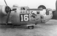 Asisbiz 44-49647 B-24L Liberator 15AF 451BG724BS 16 The Flying Ass assigned to the group on 2nd Jan 1945 01