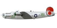 Asisbiz 44-49876 B-24L Liberator 15AF 451BG726BS 56 Rhoda profile 0A
