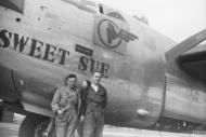 Asisbiz 44-49926 B-24L Liberator 8AF 453BG735BS H6W Sweet Sue nose art left side FRE1862