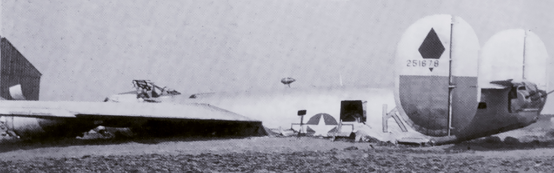 42-51678 B-24J Liberator 15AF 456BG746BS Miss Laid sd on the Vienna SE Goods Yard mission 11th Dec 1944 06