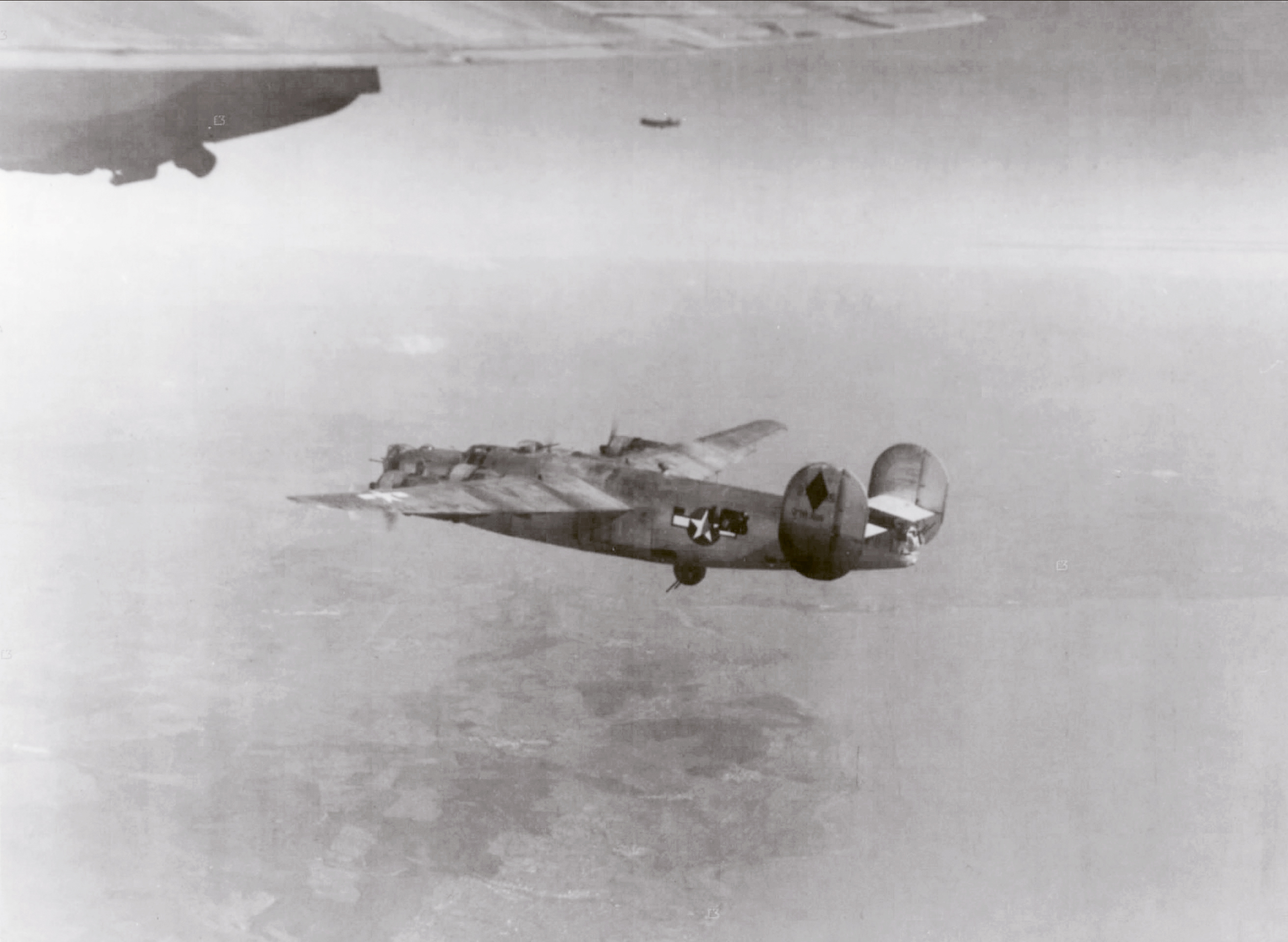Consolidated B-24 Liberator 15AF 456BG returning from Germany 19th Dec 1944 01