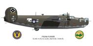 Asisbiz 42-52345 B-24H Liberator 15AF 456BG745BS Flying Flivver based in Stornara Italy 1944 0A