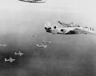 Asisbiz 42-78418 B-24G Liberator 15AF 456BG744BS 418 in formation 1944 01
