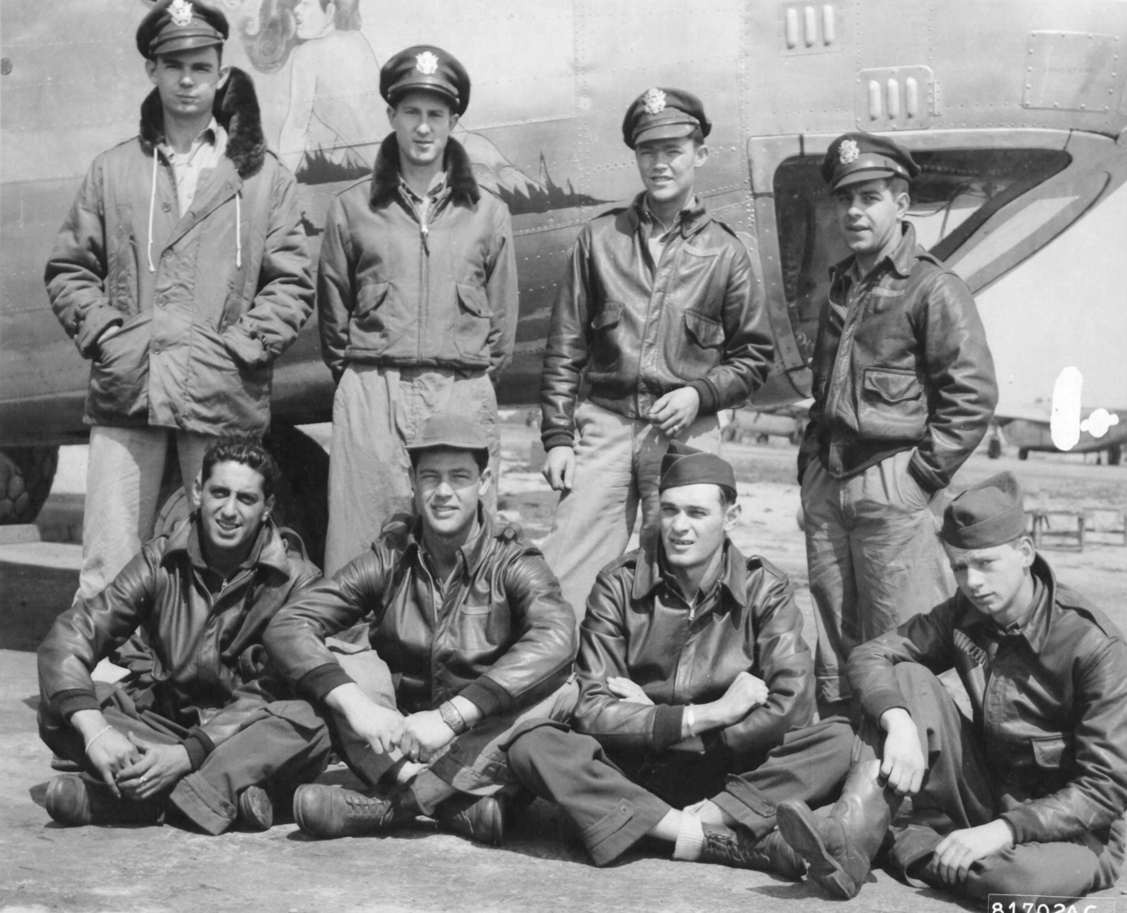 44-40283 B-24J Liberator 8AF 458BG753BS J4I Lassie Come Home crew KIA 01