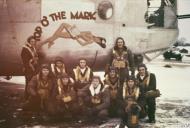 Asisbiz 42-51110 B-24H Liberator 8AF 458BG754BS 7VM Top O' the Mark with her crew 22 FRE6710