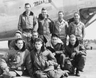 Asisbiz 44-40277 B-24J Liberator 8AF 458BG735BS J4P Miss Used nose art right side England 01