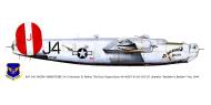 Asisbiz 44-40287 B-24J Liberator 8AF 458BG753BS J4J Horsham St Faiths May 1944 0A