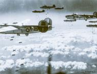 Asisbiz Target 15AF B-24 Liberators 464BG778BS bomb Rail Yards at Heiligenstadt Vienna 22nd March 1945 NA1218
