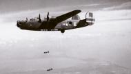 Asisbiz 42-52449 B-24H Liberator 15AF 465BG783BS Gum Drop aka Patches over rail yards Forli Italy 19th May 1944 04