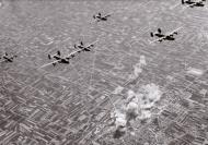 Asisbiz 42-52464 B-24H Liberator 15AF 465BG783BS Rough and Ready over rail yards Forli Italy 19th May 1944 02