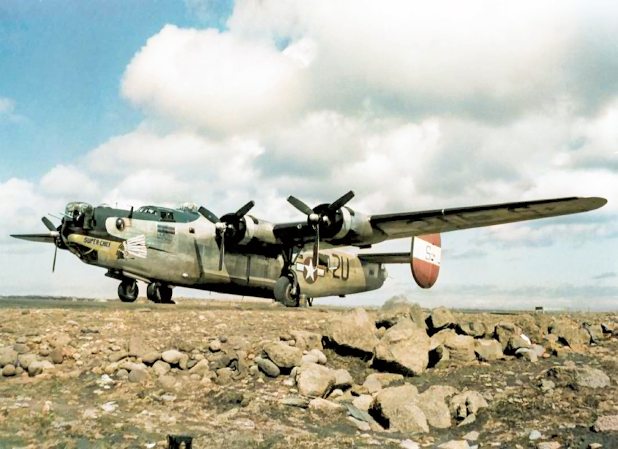 42-51158 B-24H Liberator 8AF 466BG785BS 2US+ Super Chief England 01
