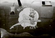 Asisbiz 42-52527 B-24H Liberator 8AF 466BG786BS U8D Reliable Babe nose art left side FRE8396