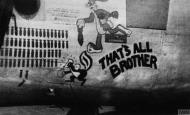 Asisbiz 44-40120 B-24J Liberator 8AF 467BG788BS X7X That's All Brother nose art left side FRE8462