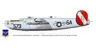 Asisbiz 44-50573 B-24M Liberator 8AF 2AD 96CBW 467BG789BS 6AL Rackheath April 1945 0A