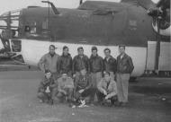 Asisbiz Consolidated B-24 Liberator 8AF 479th Anti Submarine Group Lt Young with crew at St Eval England 1943 01