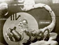 Asisbiz 42-52762 B-24H Liberator 8AF 486BG834BS 2SJ Scorpio nose art left side Sudbury England 1944 01