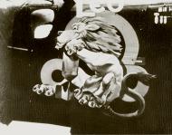 Asisbiz 42-52768 B-24H Liberator 8AF 486BG768BS 2SG Leo (first Leo) nose art left side Sudbury England 1944 01
