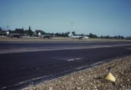 Asisbiz Consolidated B-24 Liberators of the 493rd Bomb Group line up for take off FRE6901