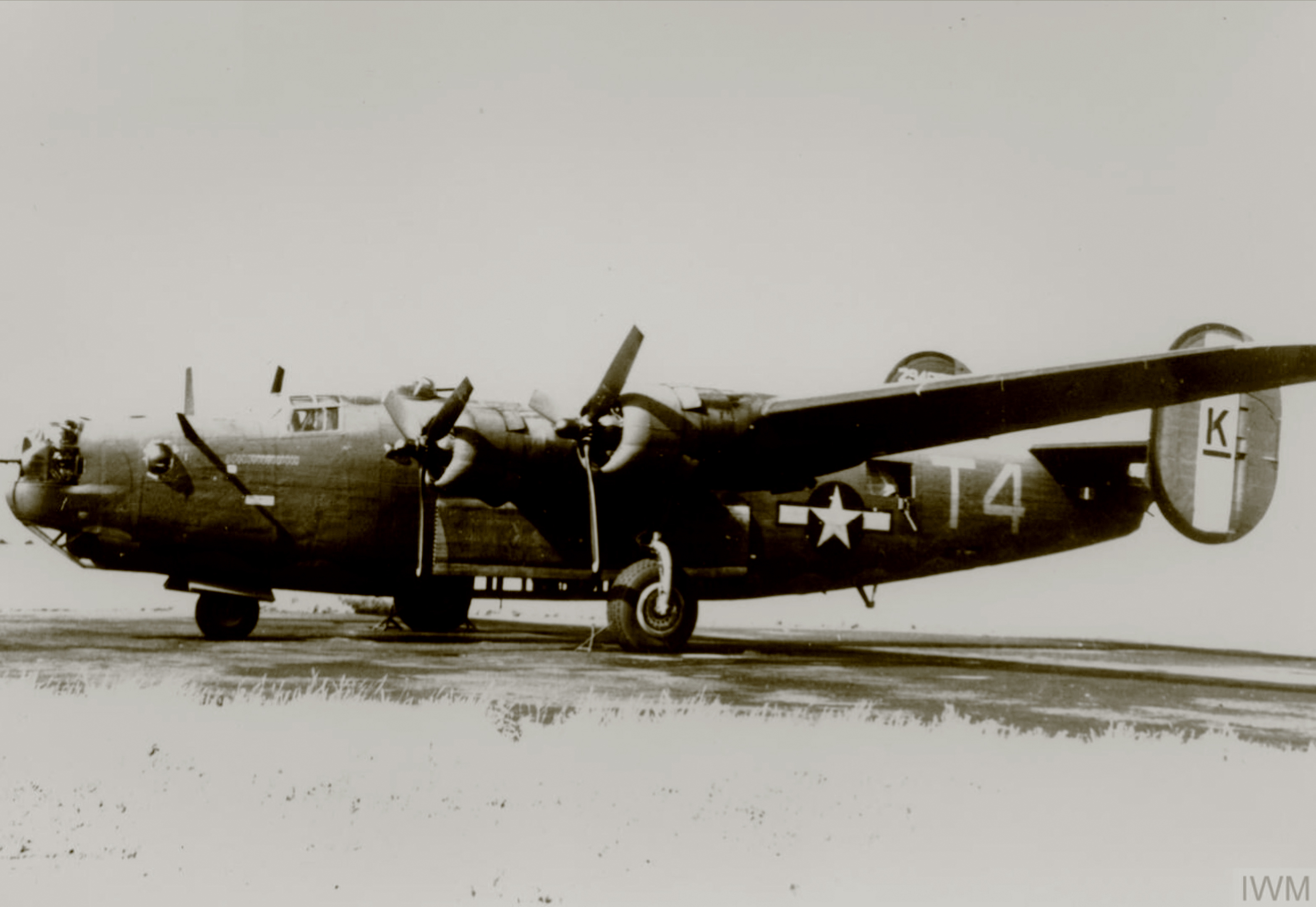 42-94852 B-24H Liberator 8AF 489BG845BS T4K at Halesworth FRE8570