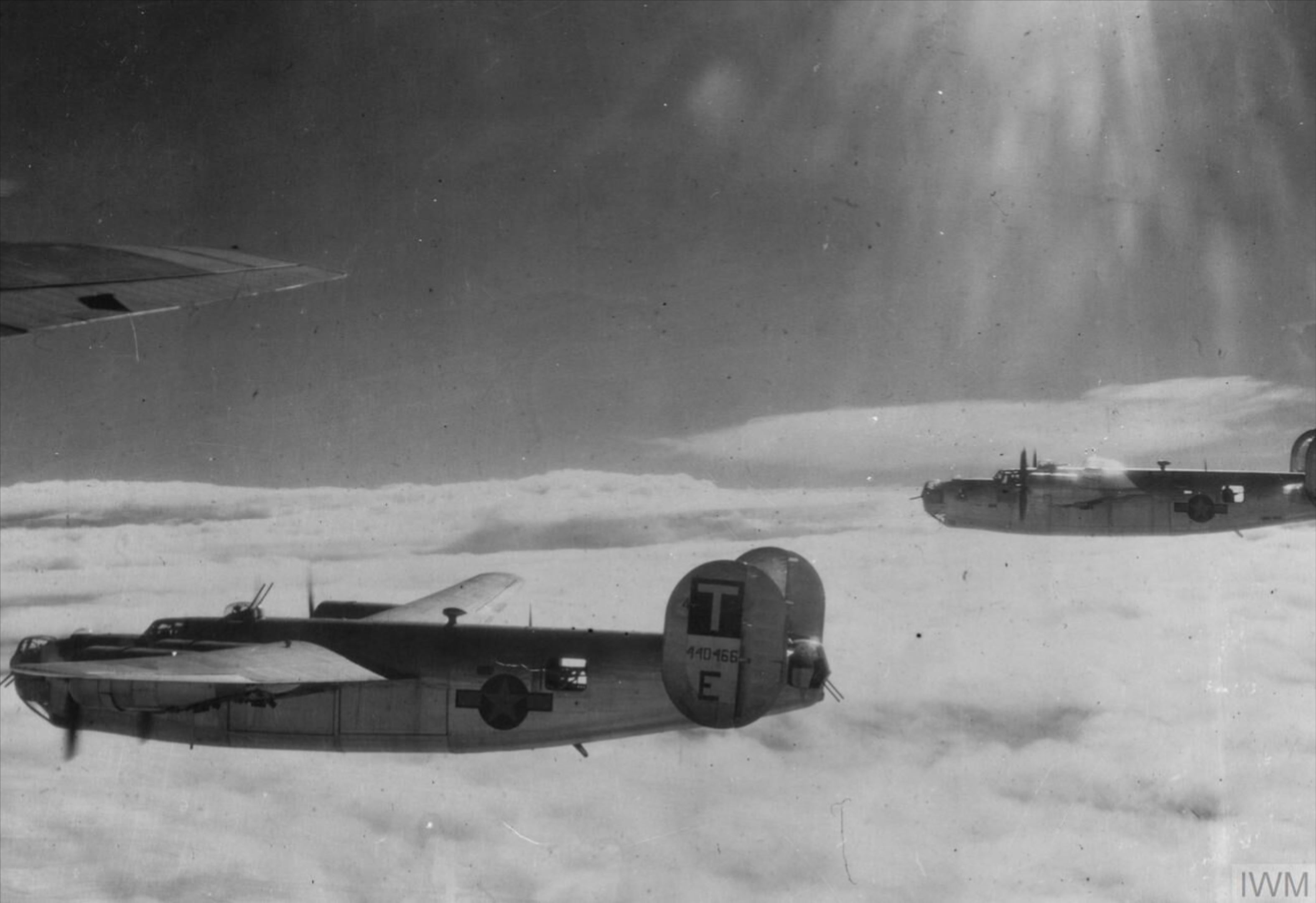 44-40466 B-24J Liberator 8AF 490BG851BS S3E Same Ole Crap during a mission to France FRE2097