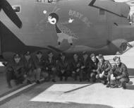 Asisbiz 42-94865 B-24H Liberator 8AF 490BG850BS Baby Bug Capt Coleman with crew England NA1955
