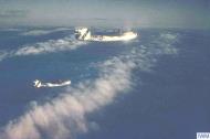 Asisbiz 44-10519 B-24J Liberator 8AF 491BG853BS T8G Unholy Virgin and T8J fly in formation FRE6884