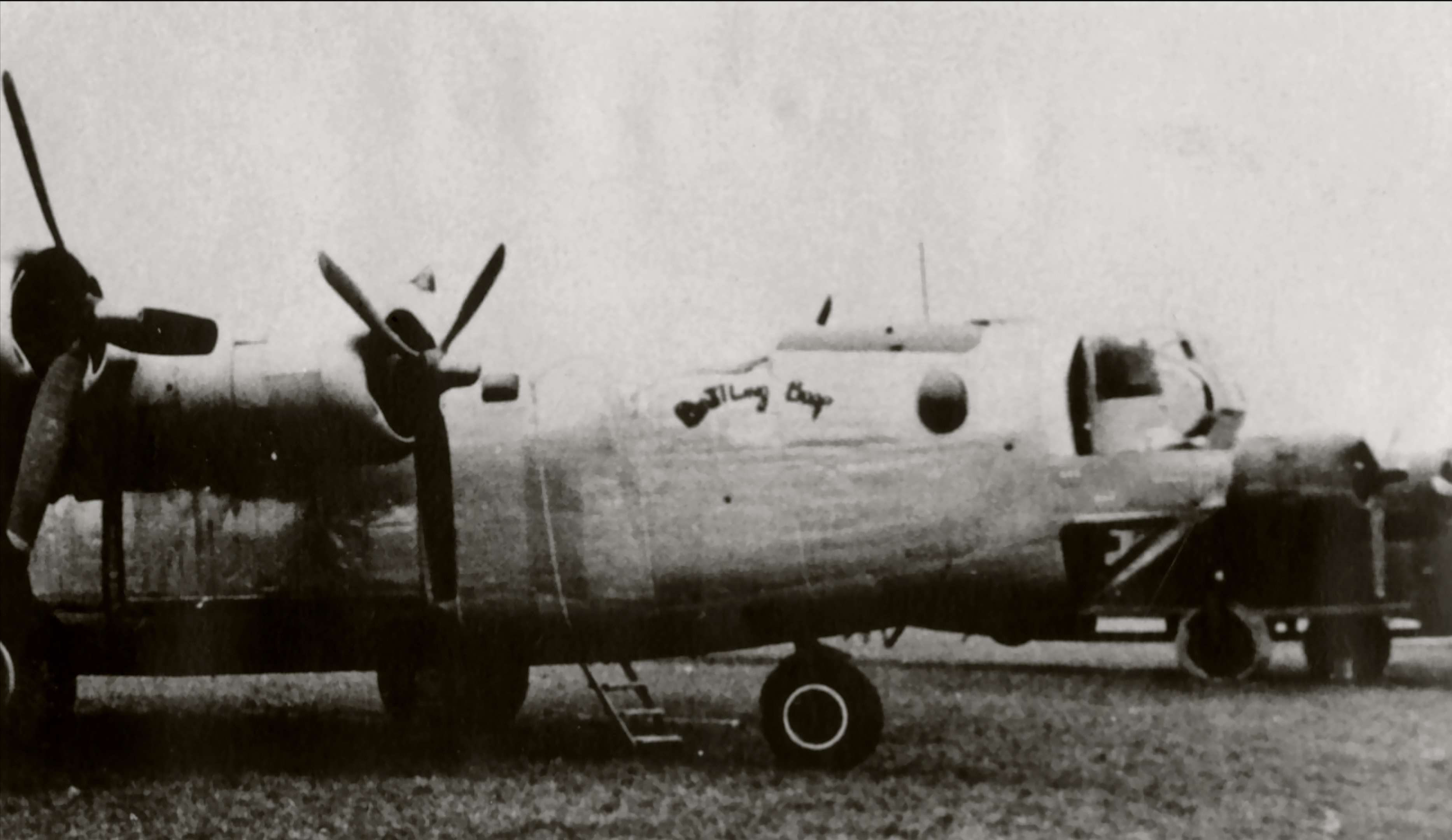 44-40159 B-24H Liberator 8AF 492BG858BS 9AH Battling Boop nose art right side FRE8650