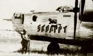 Asisbiz 44-40142 B-24J Liberator 8AF 492BG856BS 5ZK Sknappy nose art left side interned in Sweden 20th Jun 1944 FRE2129