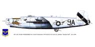 Asisbiz 44-40195 B-24J Liberator 8AF 492BG858BS 9AJ North Pickenham July 1944 0A