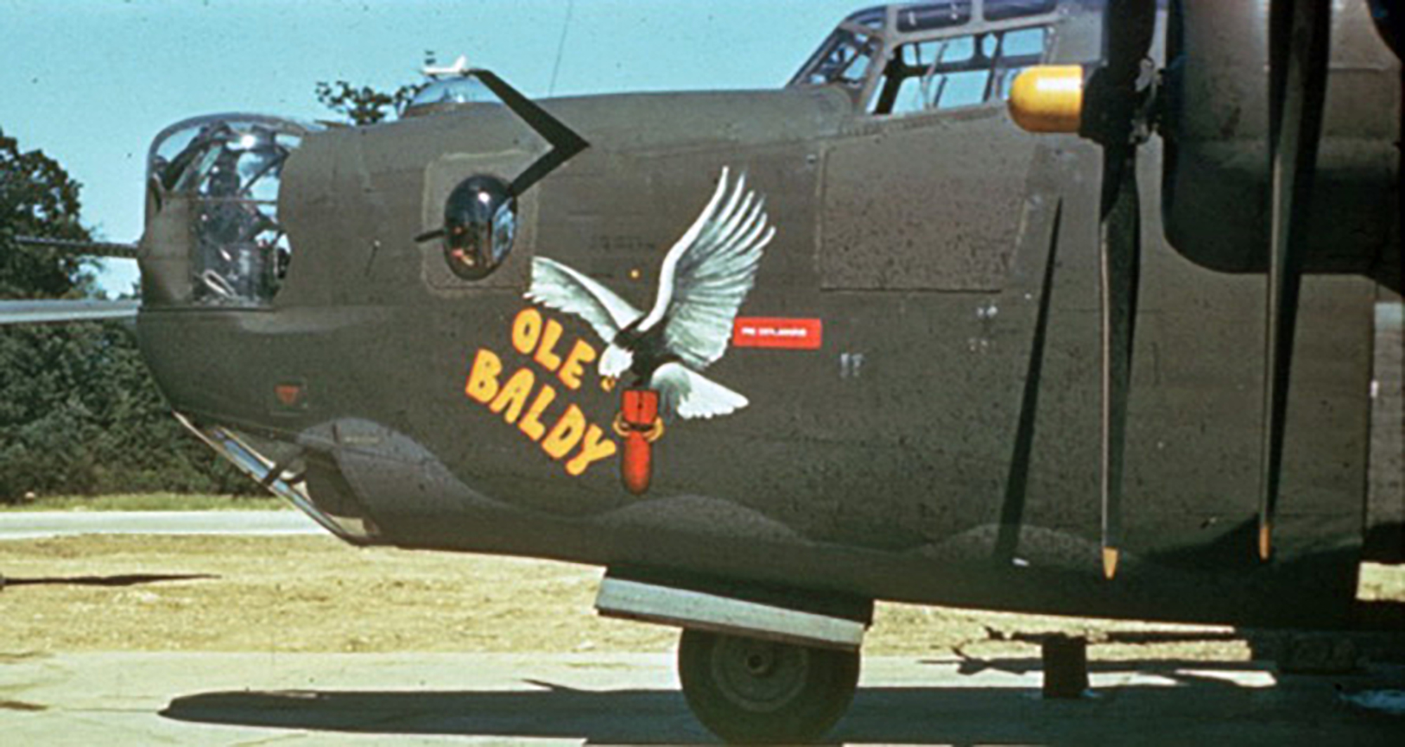 42-94863 B-24H Liberator 8AF 493BG860BS N6N Ole Baldy lost on mission to Kassel 27th Sept 1944 01