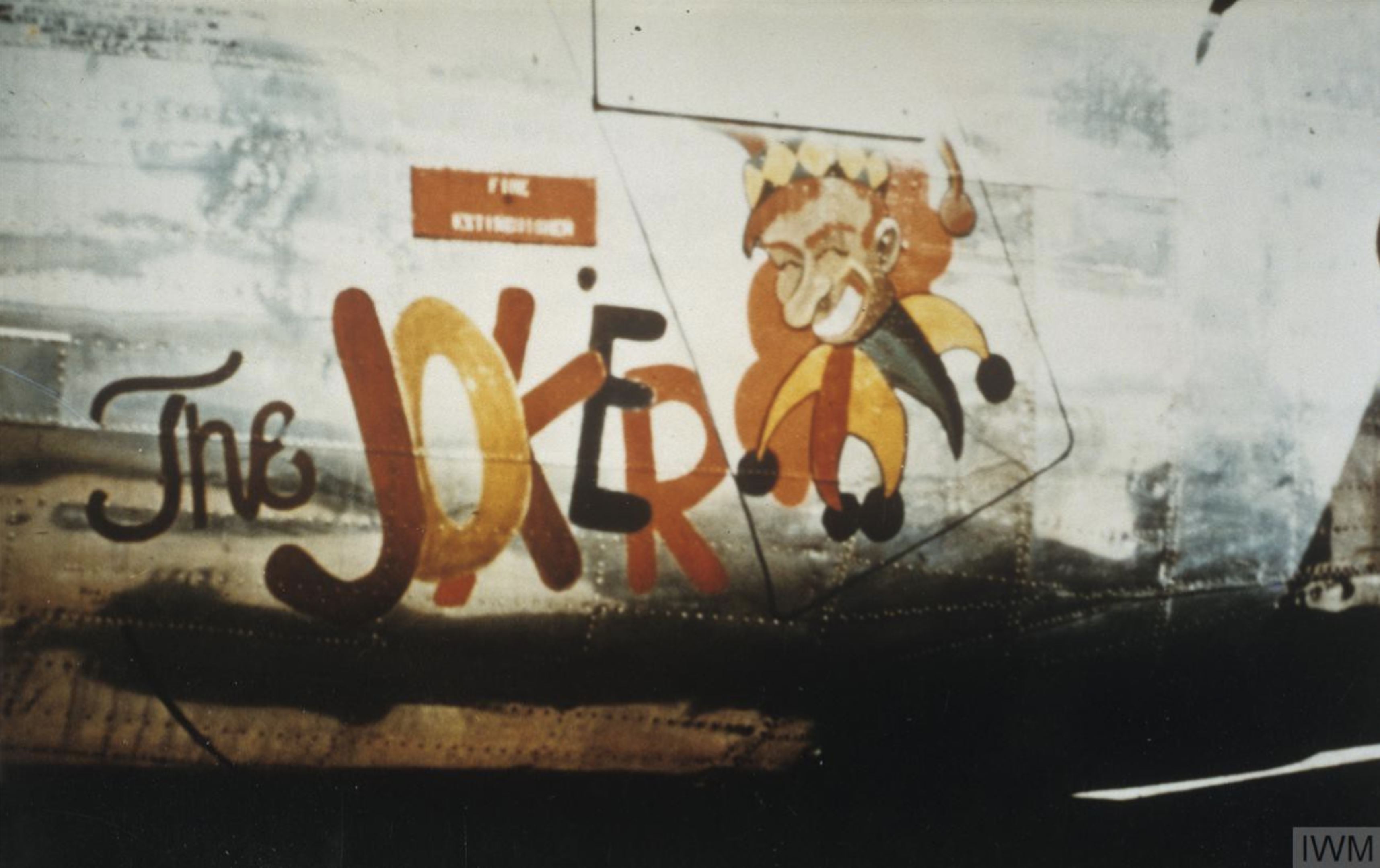 44-40472 B-24J Liberator 8AF 493BG860BS M The Joker II nose art also with 93BG330BS FRE6893