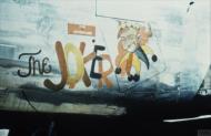 Asisbiz 44-40472 B-24J Liberator 8AF 493BG860BS M The Joker II nose art also with 93BG330BS FRE6904