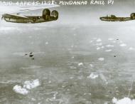 Asisbiz 44-40647 B-24J Liberator 7AF 494BG867BS 647 Lady Kaye in formation with 759 over Mindanao Philippines 7th Apr 1945 02