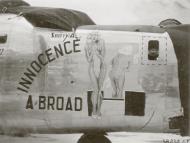 Asisbiz 44-40733 B-24J Liberator 7AF 494BG865BS 733 Innocence A Broad nose art right side 01