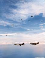 Asisbiz 44-40749 B-24J Liberator 7AF 494BG867BS 749 Flying Boxcar over Cebu Philippines 6th Dec 1944 01