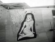 Asisbiz 44-41610 B-24L Liberator 7AF 494BG867BS 610 Sttar Dust nose art right side 01