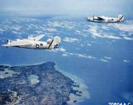 Asisbiz 44-42056 B-24M Liberator 7AF 494BG865BS 056 in formation with 561 over Mindanao Philippines 01