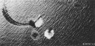 Asisbiz Japanese Kuma class cruiser attacked and later sunk by the 13AF 5BG at 9,000 ft loosing 3 aircraft Sulu Sea Oct 1944 03