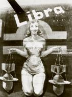 Asisbiz 42-52508 B-24H Liberator 8AF 1AD Carpetbaggers 801BG Libra nose art left side 01