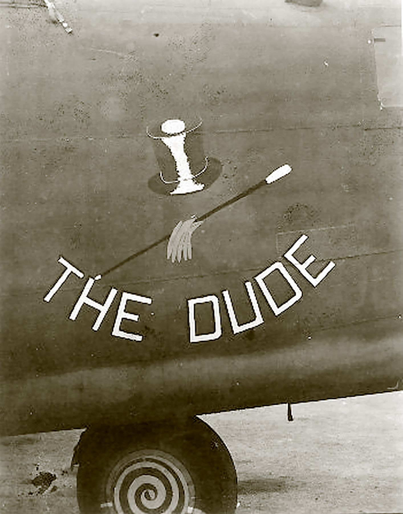 42-40326 B-24D Liberator 5AF 90BG320BS The Dude in New Guinea 01
