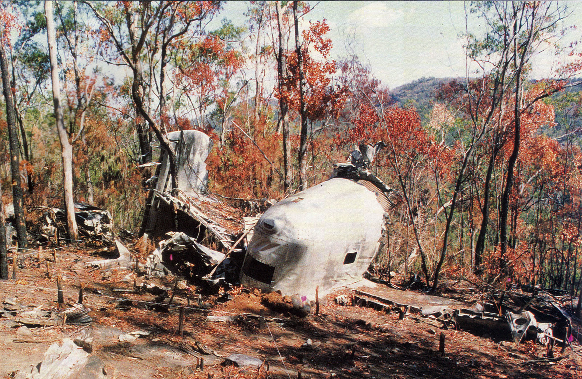42-40387 B-24D Liberator 5AF 90BG43BSBS Jolly Rogers crash site in North Queensland Australia 01
