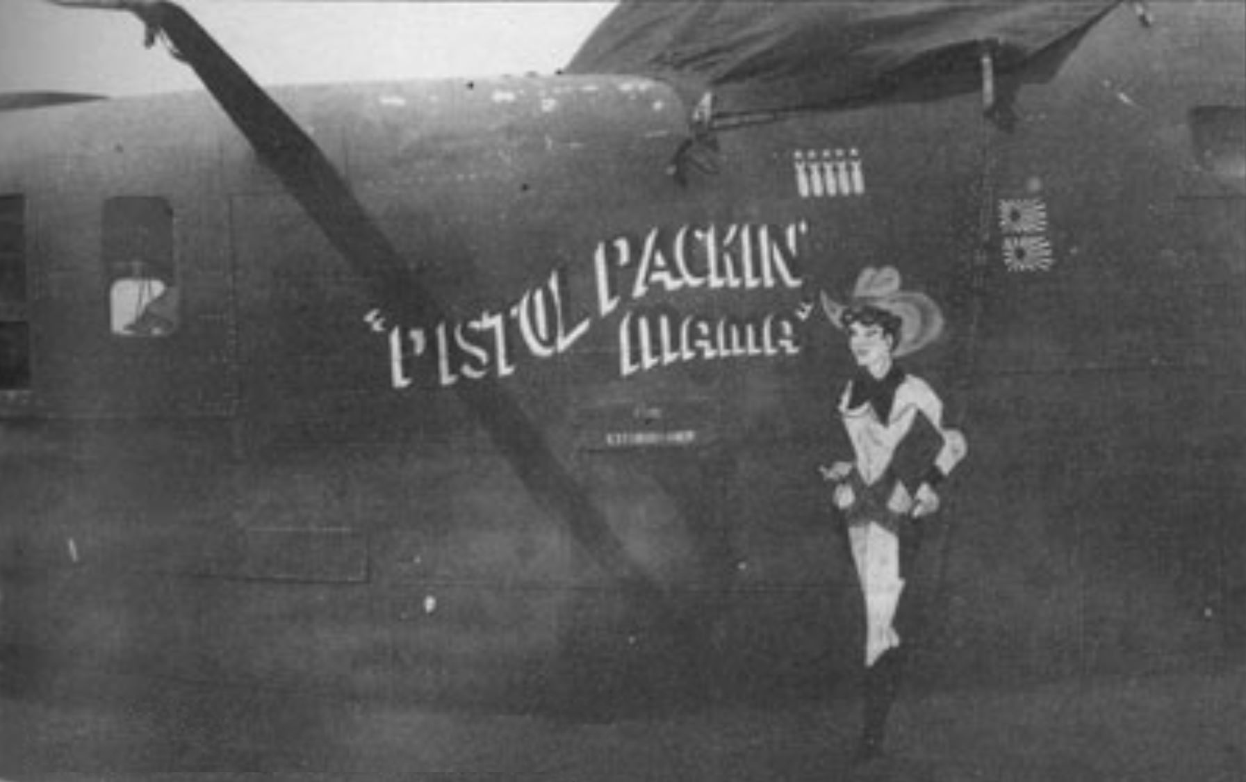 42-72806 B-24D Liberator 5AF FEAF 90BG319BS Pistol Packin' Mama ditched New Guinea 1st Dec 1943 01